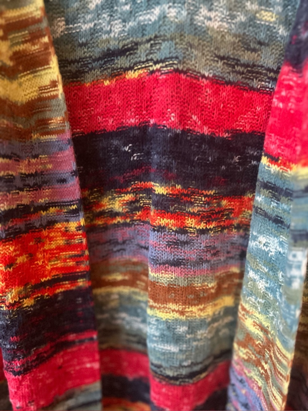 Long colourful cardigan - Picture 5 of 10